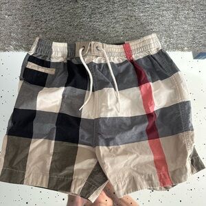 Burberry boys swim trunks
